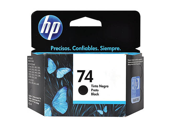 Cartucho Hp 74 Negro Original