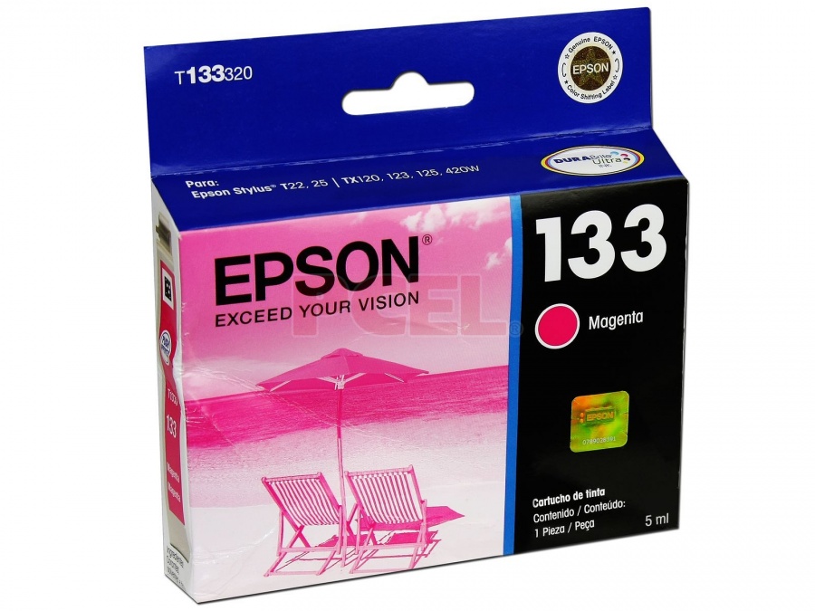 Cartucho Epson 133 Magenta Original