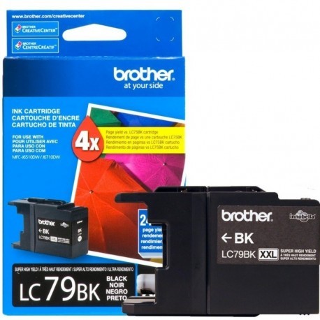 Cartucho Brother Lc79bk Xxl Negro Original