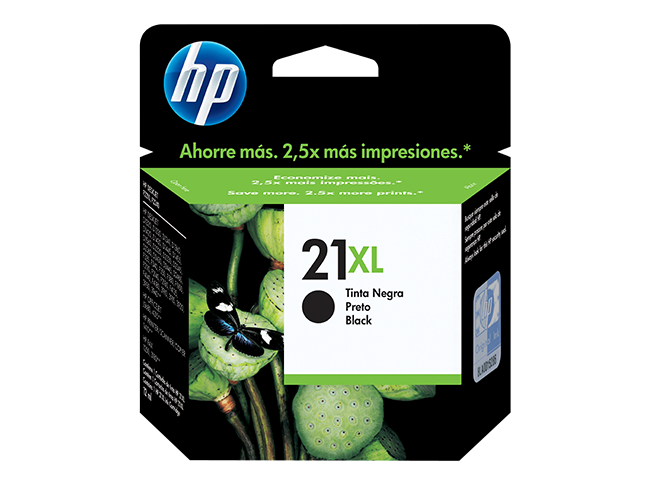 Cartucho Hp 21 Xl Negro