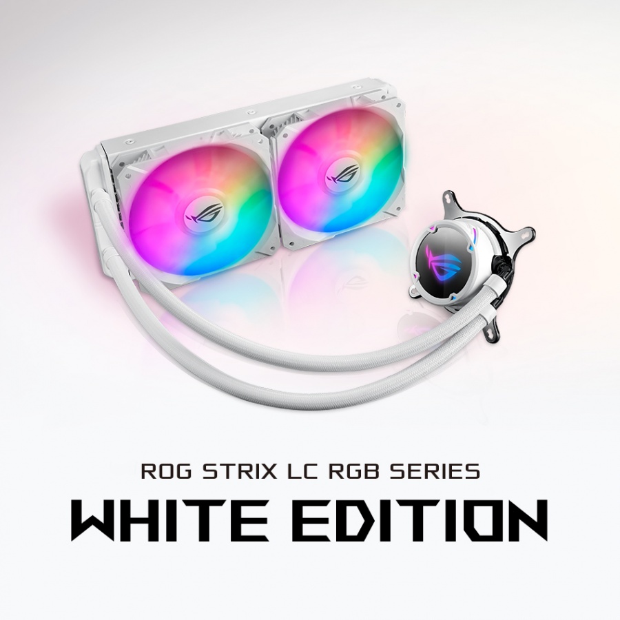 WATERCOOLING ASUS ROG STRIX 240 RGB WHITE