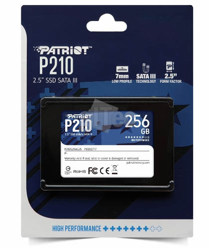 Disco PATRIOT P210 256GB SATA III 2.5 SSD