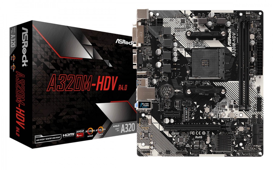 MOTHER ASROCK A320M-HDV R4.0 AM4