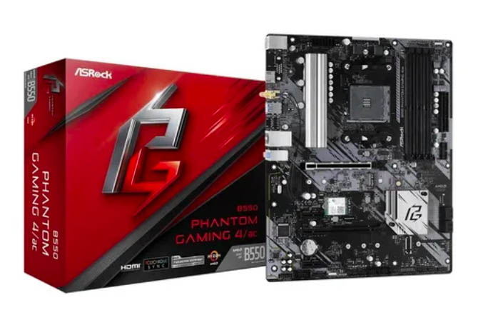 MOTHER ASROCK B550 PHANTOM GAMING 4/AC