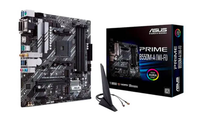 MOTHER ASUS PRIME B550M-A AC AM4 (WIFI)