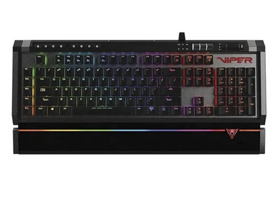 TECLADO MEC PATRIOT VIPER V770 RGB ENG.