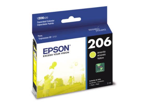 CARTUCHO EPSON 206 AMARILLO