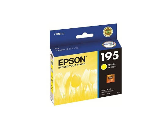 CARTUCHO EPSON 195 AMARILLO