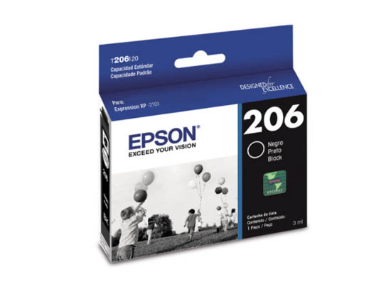 CARTUCHO EPSON 206 NEGRO