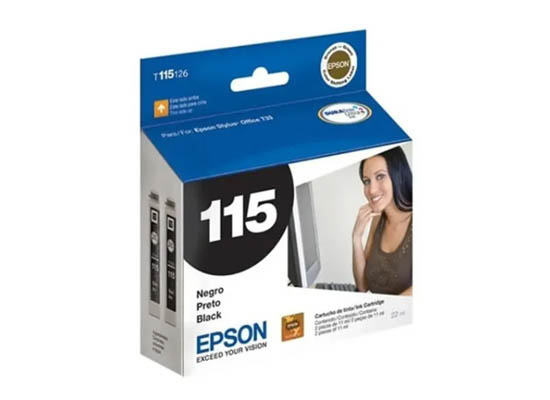 CARTUCHO EPSON 115 DUAL PACK - NEGRO