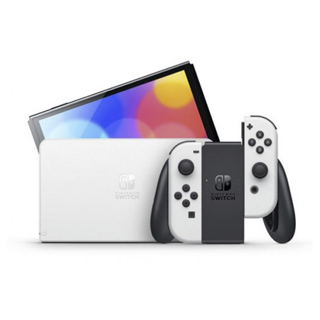 NINTENDO SWITCH OLED WHITE NUEVO MODELO !!! 