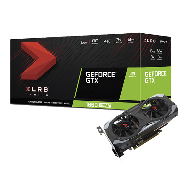 PLACA DE VIDEO GEFORCE GTX 1660 SUPER / DOBLE /FAN 6GB